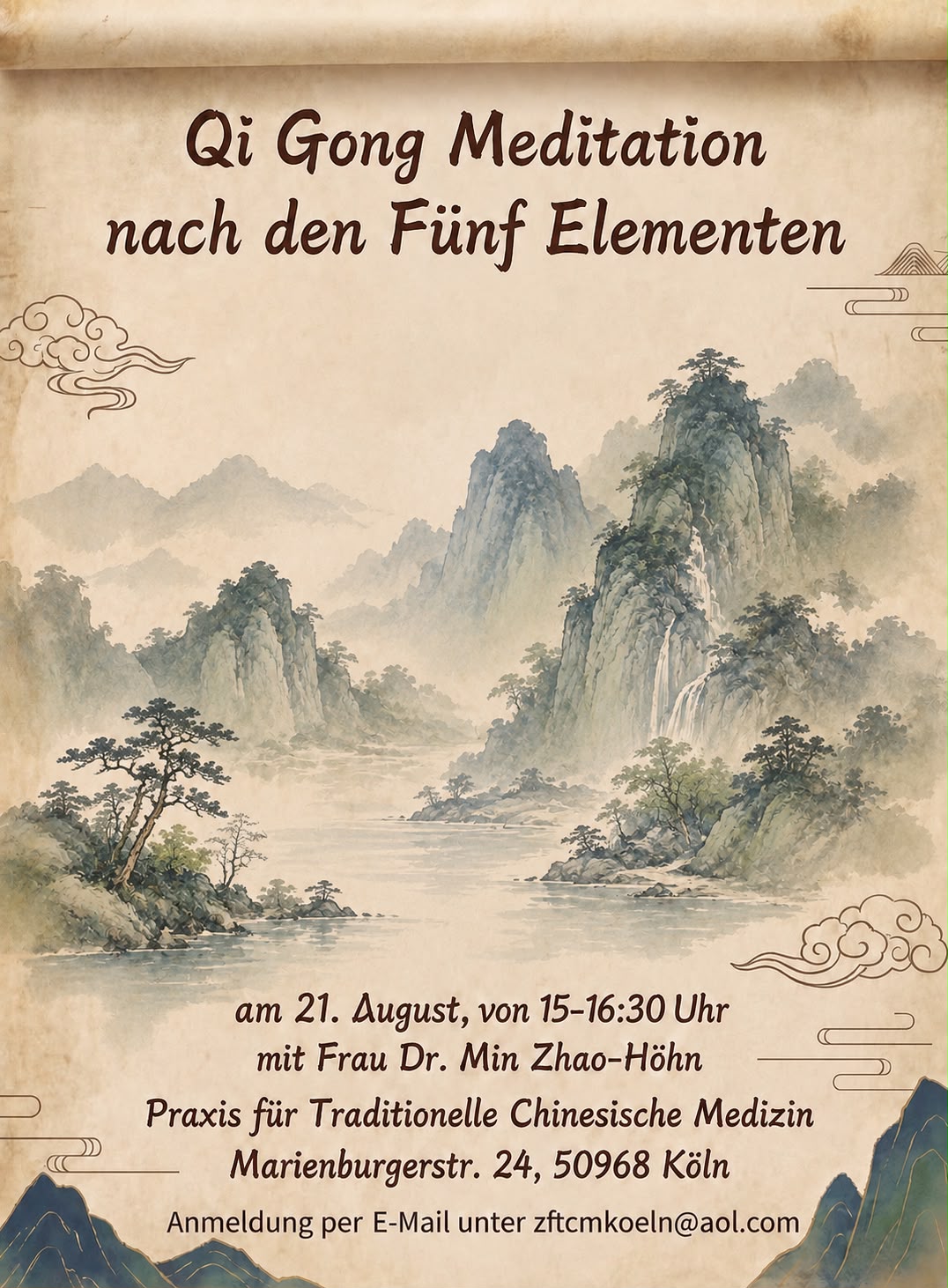 Qi Gong Meditation nach den 5 Elementen